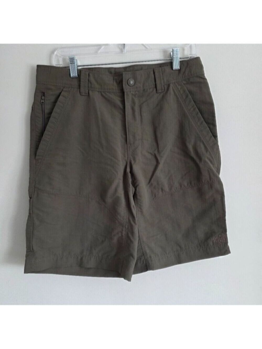 THE NORTH FACE | olive green nylon hiking shorts Mens Sz 32